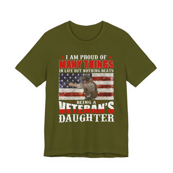 Army Veteran Patriotic Graphic Design Unisex Cotton T-Shirt v28