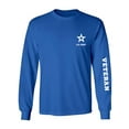 thumbnail image 1 of Army "Veteran" White Sleeve Print Adult Long Sleeve T-shirt, 1 of 3