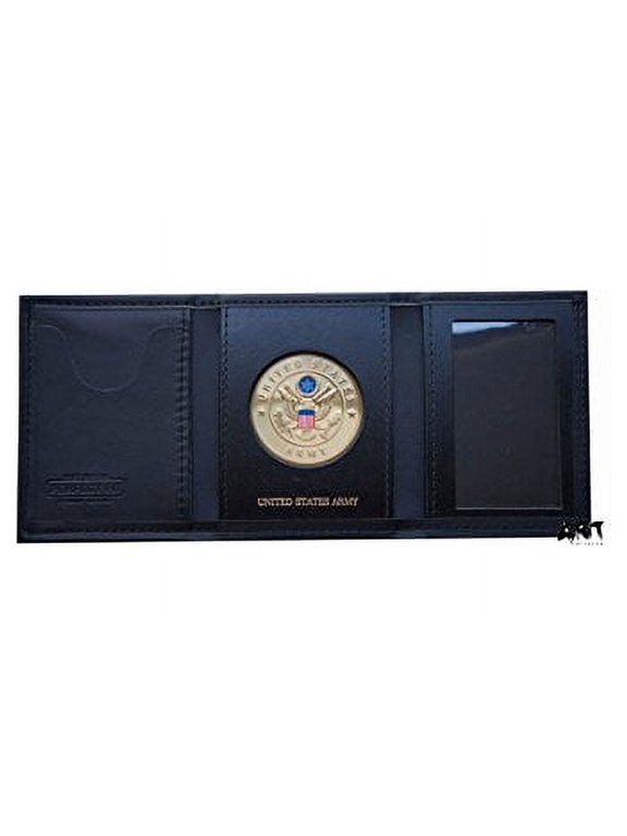 Army Wallets, Officially Licensed United States Military Wallet, Genuine Leather