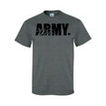thumbnail image 1 of Army Wife Heart Short Sleeve T-Shirt, 1 of 4