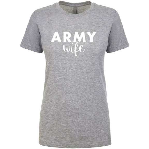 Army Wife Womens crewneck tee