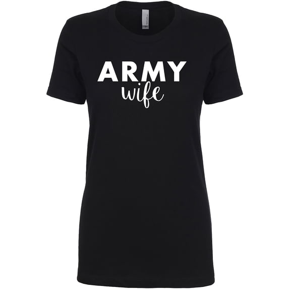 Army Wife Womens crewneck tee