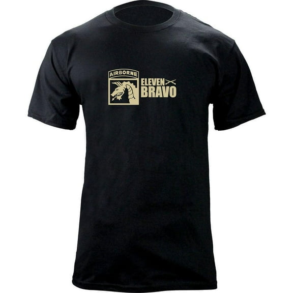Army XVIII (18th) Airborne 11 Bravo Infantry T-Shirt