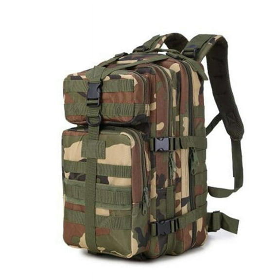 Army fan mountaineering tactical backpack,Jungle camouflage