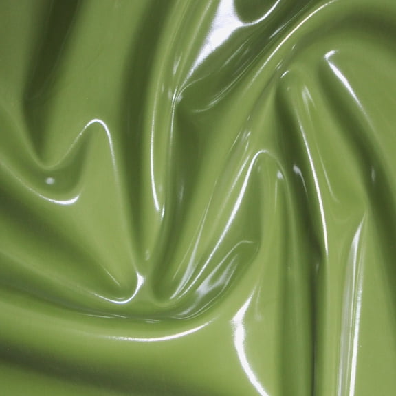 Army green Stretch PVC fabric for fashion and upholstery