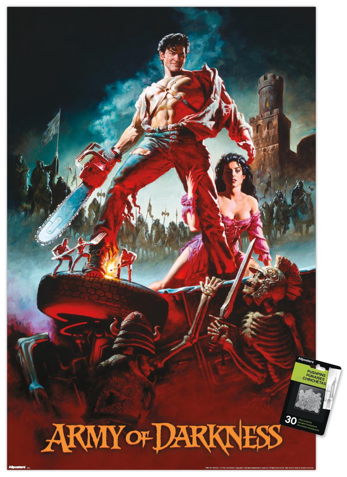 Army of Darkness (1993) - Ash One Sheet Wall Poster with Magnetic