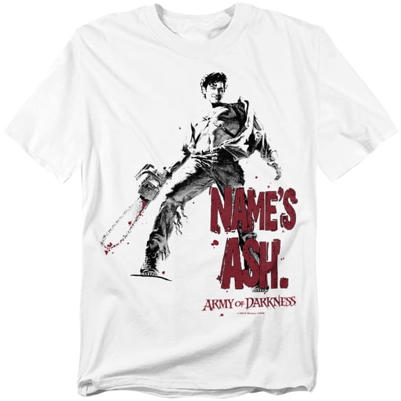 Army of Darkness T-Shirt Names Ash Unisex Graphic Tee For Men & Women