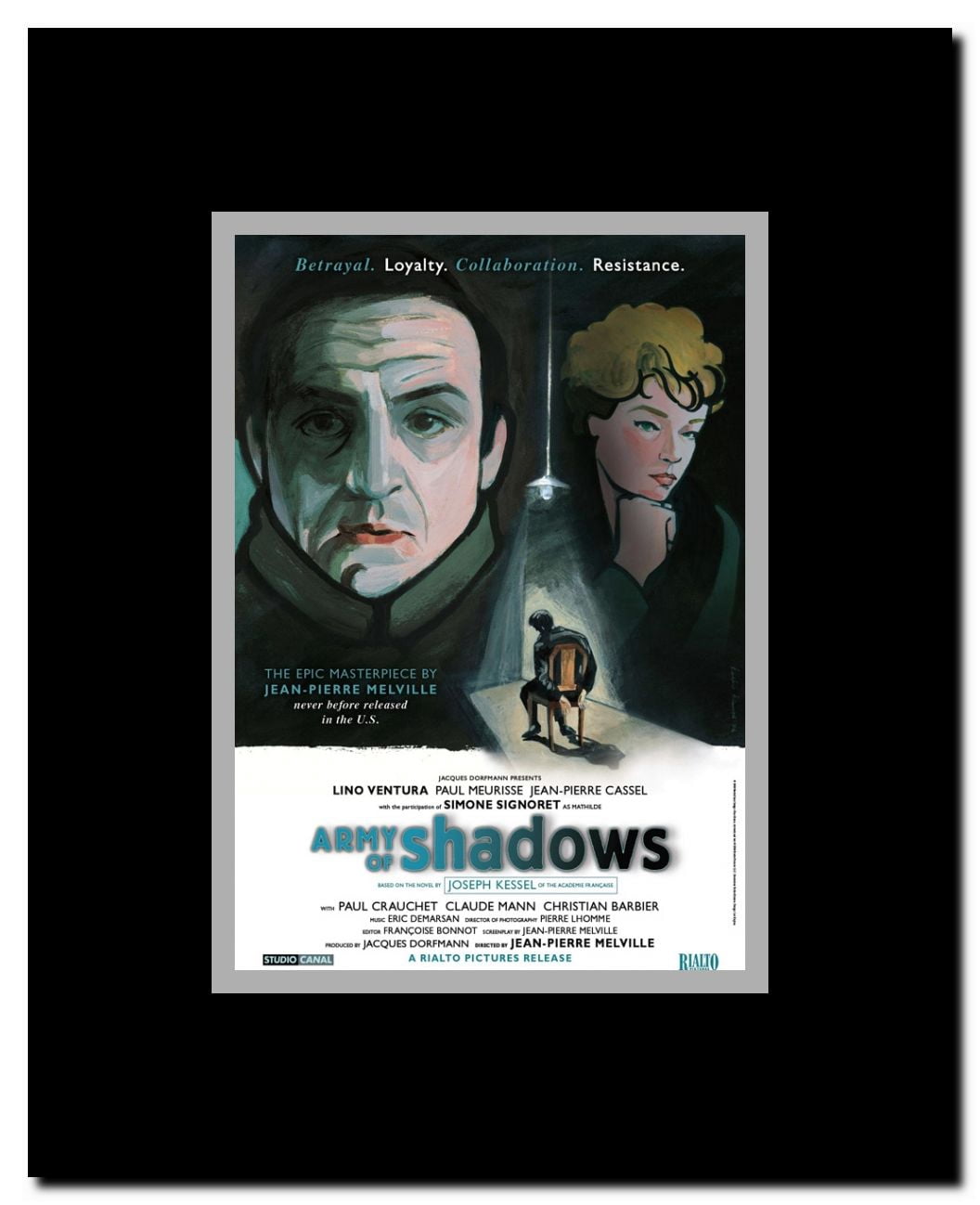 Army of Shadows Framed Movie Poster