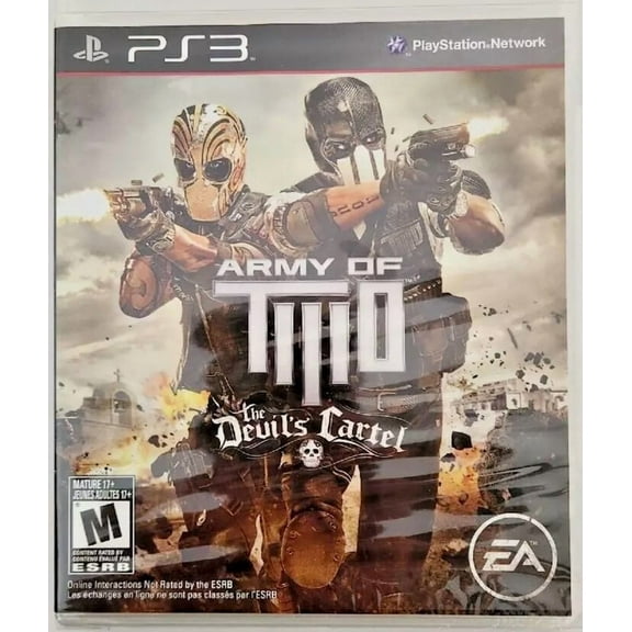 Army of TWO The Devil's Cartel PS3 Brand New Game Special (2013 Shooter)
