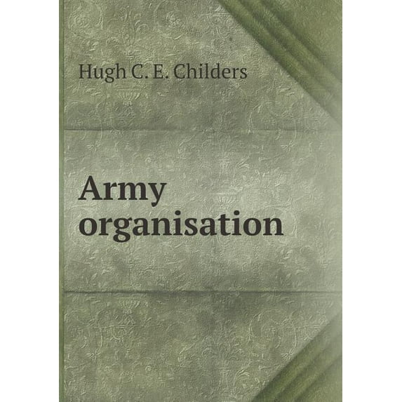 Army organisation (Paperback)