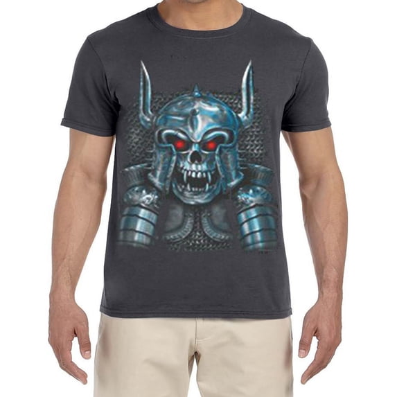 Army skull decal t-shirt graphic tee for men