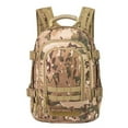 thumbnail image 1 of Armycamo LQ08002B- 600D PVC-MUL 39-64 Litre Expandable Large Military Tactical Bug Out Bag with Waist Strap, Multicam, 1 of 1