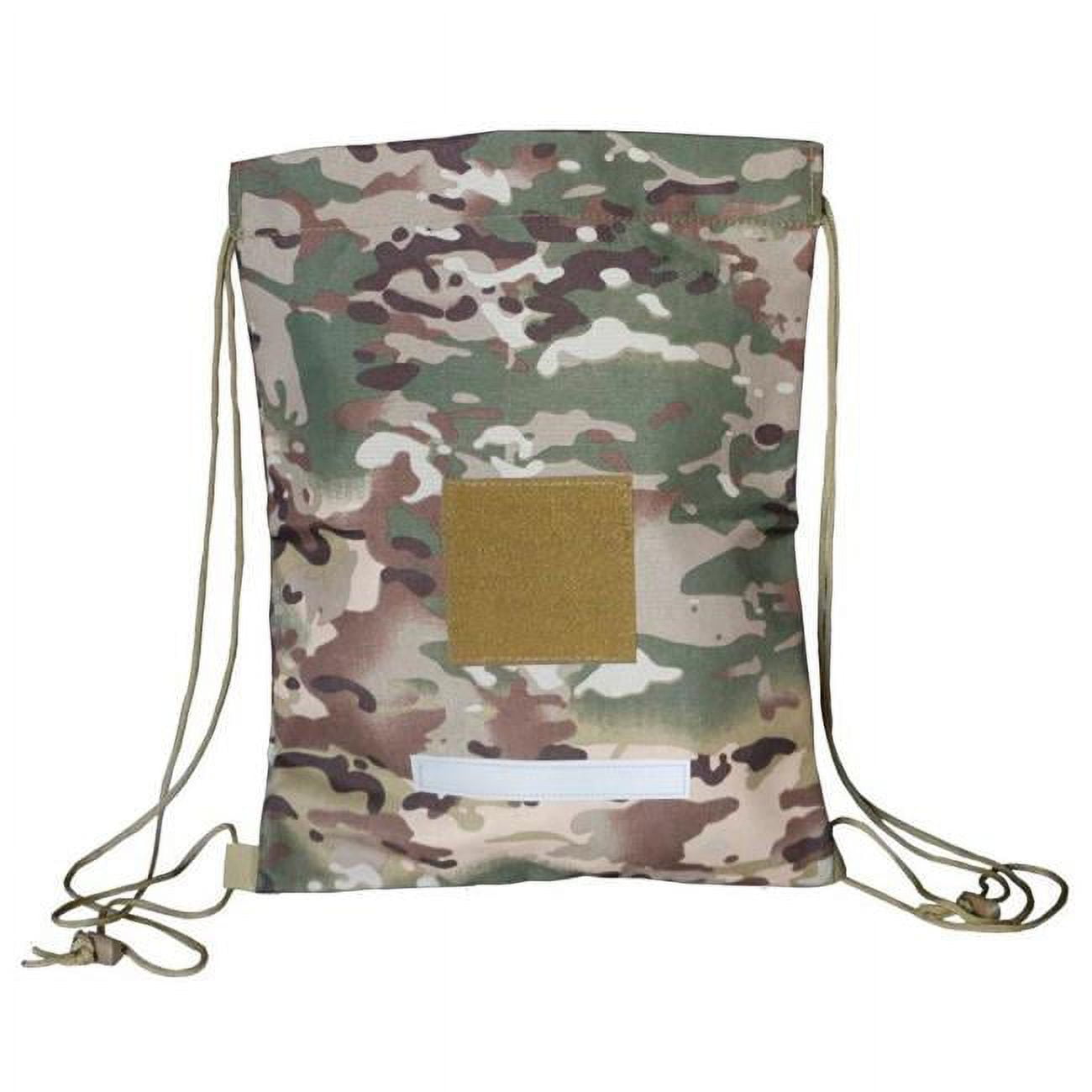 Armycamo LQ08059OCP Heavy Duty Drawstring Backpack in Digital Camouflage Army Military Sack