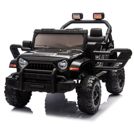 Arnahaishe 12V Electric Ride-On Car Toy with Bluetooth, Headlights, for Ages 3-8