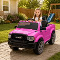 thumbnail image 1 of Arnahaishe 12V Electric Ride On Car Toys with Parents Control, 3-speed Adjustment,Bluetooth and Music, Gift Pickup For Kids Aged 3-5, Purple, 1 of 11