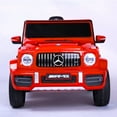 thumbnail image 1 of Arnahaishe Electric 12V Ride On Power Car Wheels Toy with Remote Control and Music, Gift for Girls Boys 3-6 Years, Red, 1 of 8