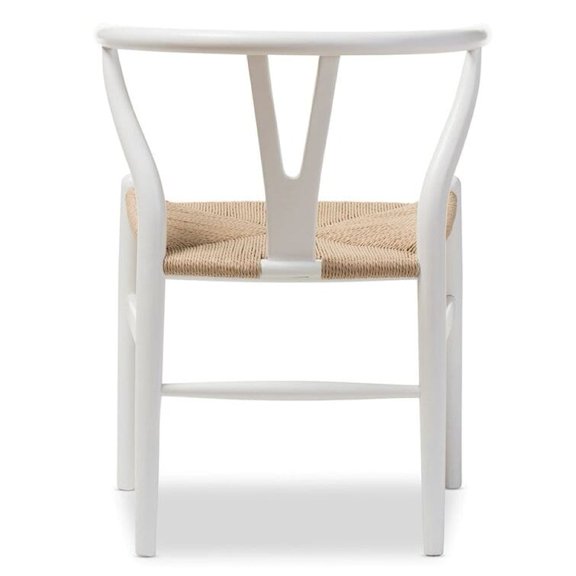 Arnaldo Solid Wood Slat Back Stacking Side Chair