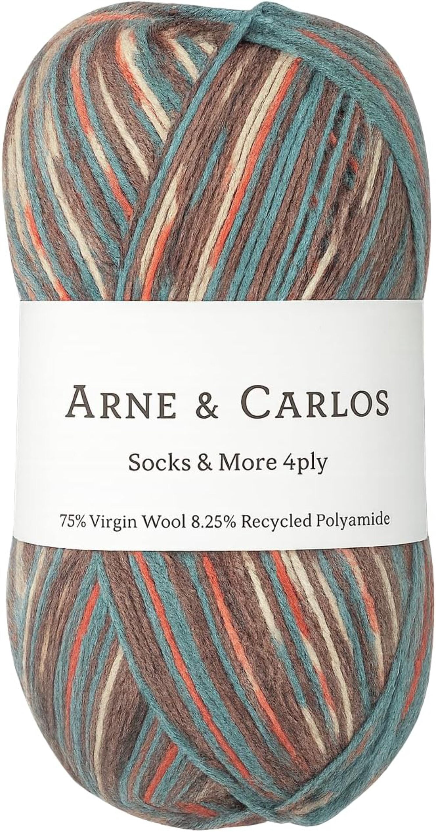 Arne  Carlos, Sock  More 4ply