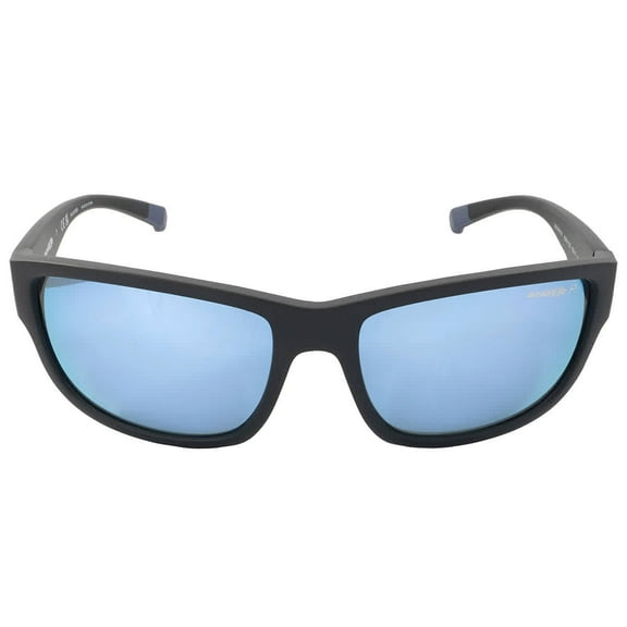 Arnette Bushwick Dark grey mirror water Rectangular Men's Sunglasses AN4256 0122 62