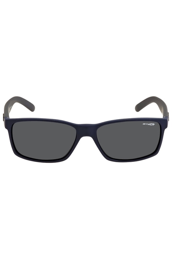 Dark Grey Rectangular Men's Sunglasses AN4185 218887 59