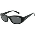 thumbnail image 1 of Arnette Men's An4266 Lizard Oval Sunglasses, Black/Grey, 54 mm, 1 of 2