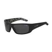Arnette Mens Hot Shot AN4182-219687-62 Black Wrap Sunglasses