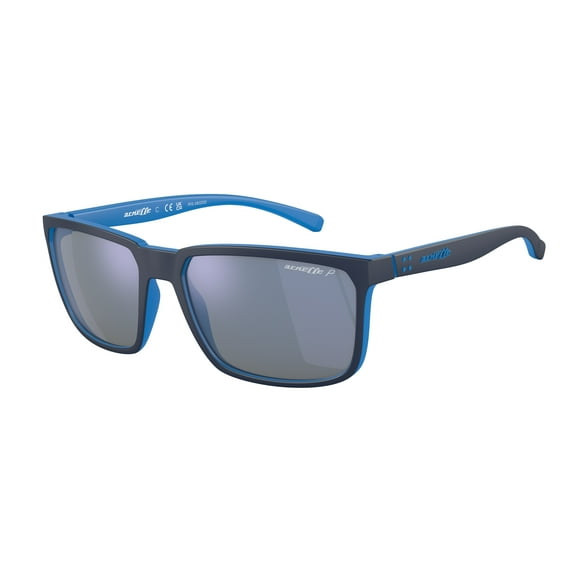 Arnette - STRIPE AN 4251, Squared propionate men MATTE BLUE/BLUE MIRROR