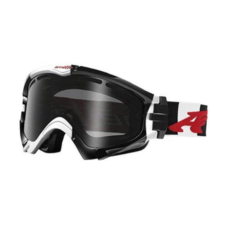 Arnette Series 3 Snow Goggle AN5001 - Black & White Stripe w/ Dark Grey Lens