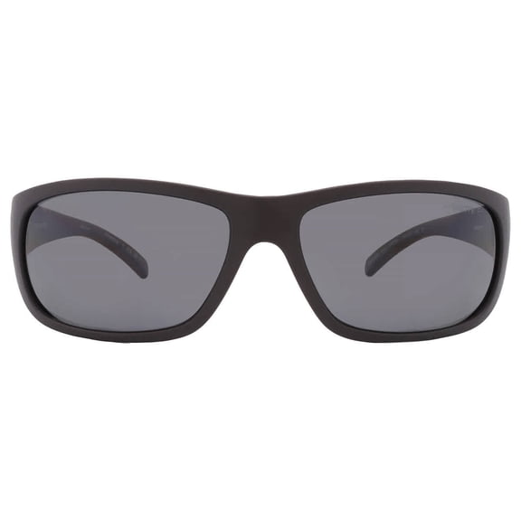 Arnette Uka-Uka Polarized Dark Grey Wrap Men's Sunglasses AN4290 275881 63