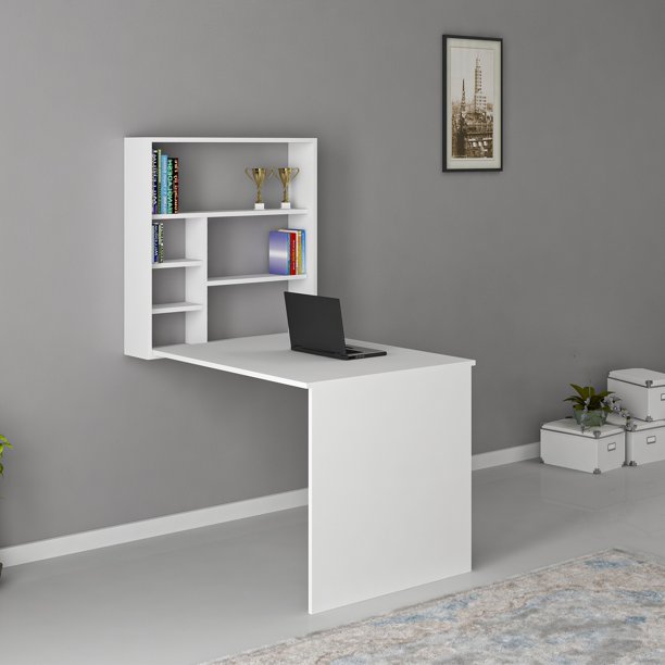 Sedir White Study Desk