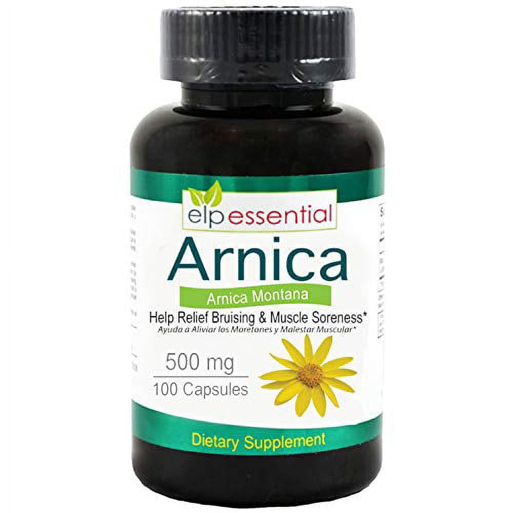 Arnica Montana Capsules (Arnica 100 Capsules) - Walmart.com