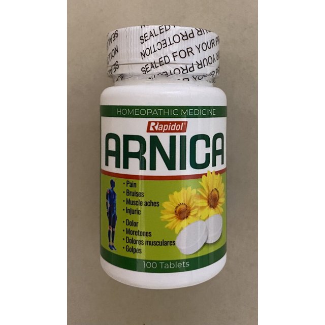 Arnica Pills, Arnica Tablets Reliever for Swelling,Bruises,Pharmadel