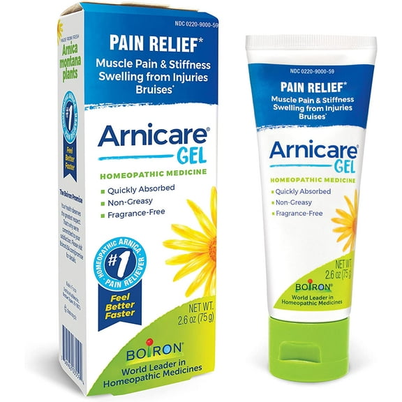 Arnicare Gel for Soothing Relief of Joint Pain, Muscle Pain, Muscle Soreness, and Swelling from Bruises or Injury - 2.6 oz