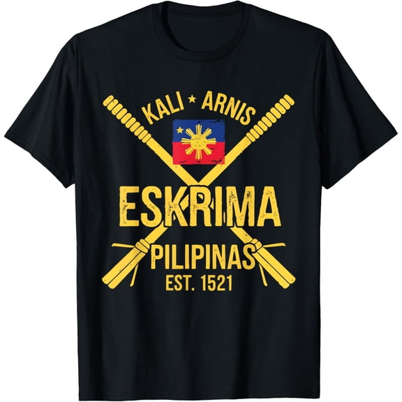 Arnis Eskrima Kali Philippines Filipino Martial Arts T-Shirt