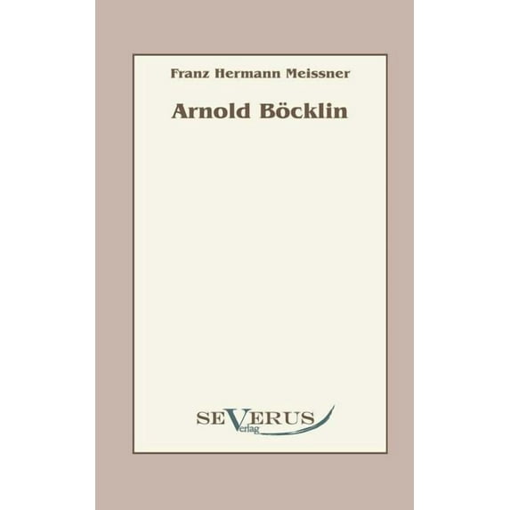 Arnold Böcklin (Paperback)