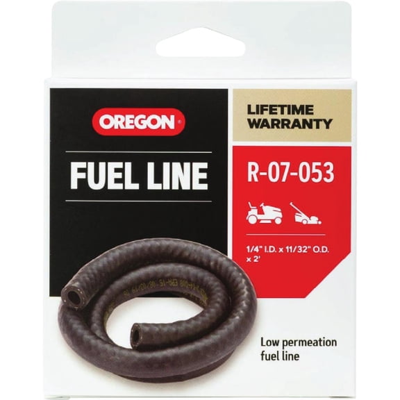 Arnold Black Fuel Line - 1/4-Inch x 2-Feet