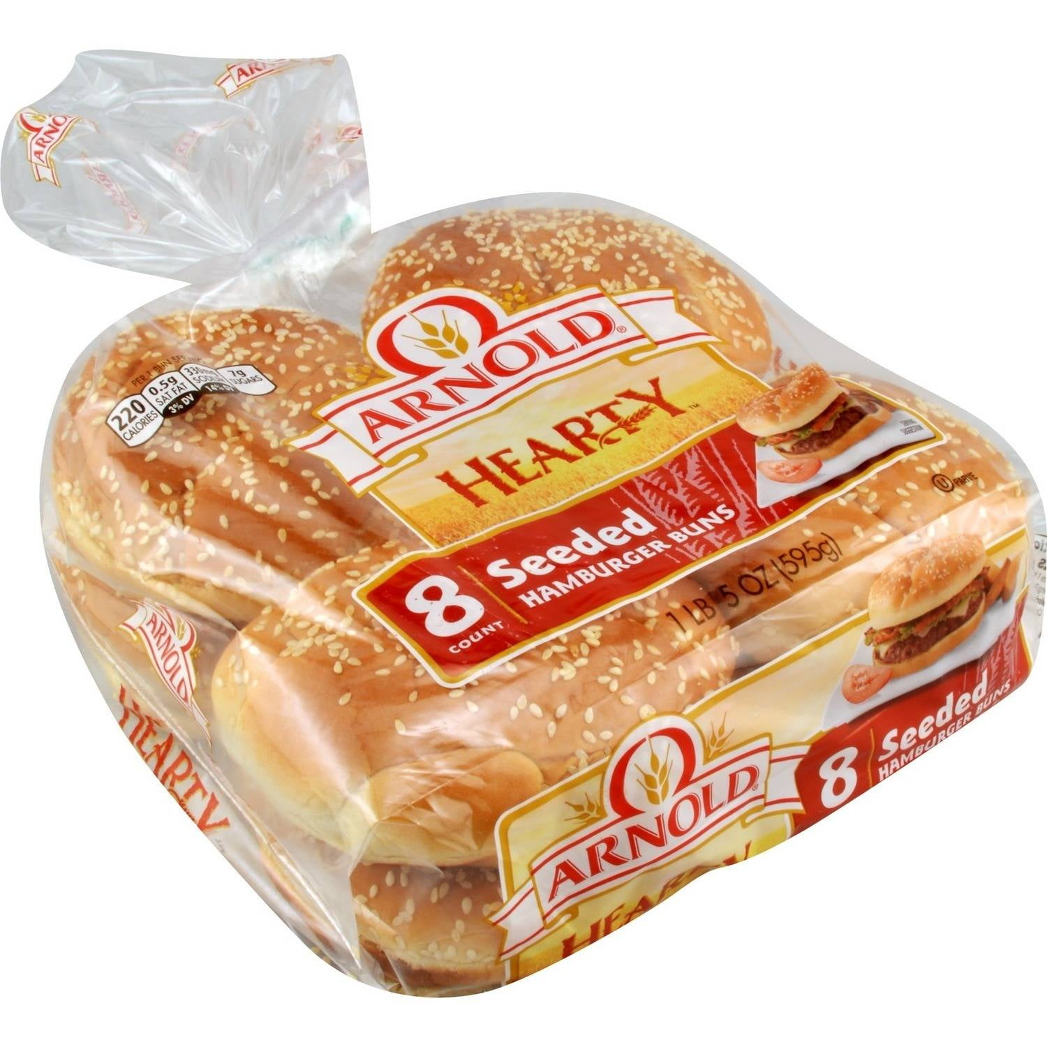 Arnold, Brownberry, and Oroweat Sesame Seed Hamburger Buns, 21oz