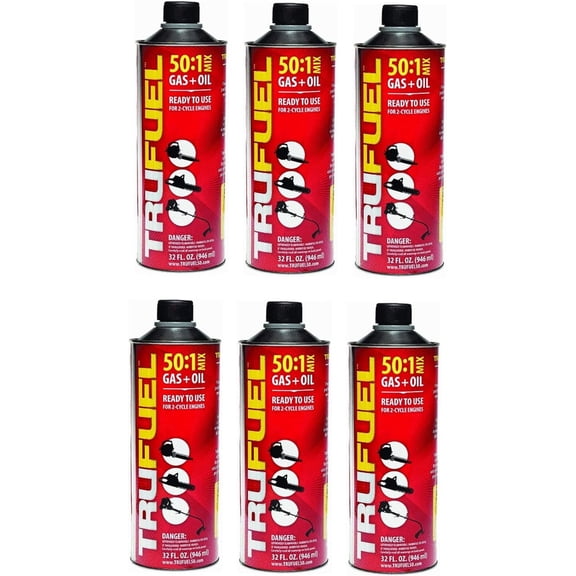 Arnold Corp 6525638 TruFuel 50:1, Pack of 6 - 32oz