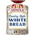 thumbnail image 1 of Arnold Country Style Plain Bread 24 oz Soft White Loaf (Pack of 6), 1 of 3