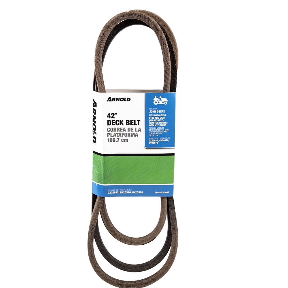 Cinghie Di Ricambio Per John Deere GX20072 E GY20570 – Confezione Da 2 Pezzi, Compatibili