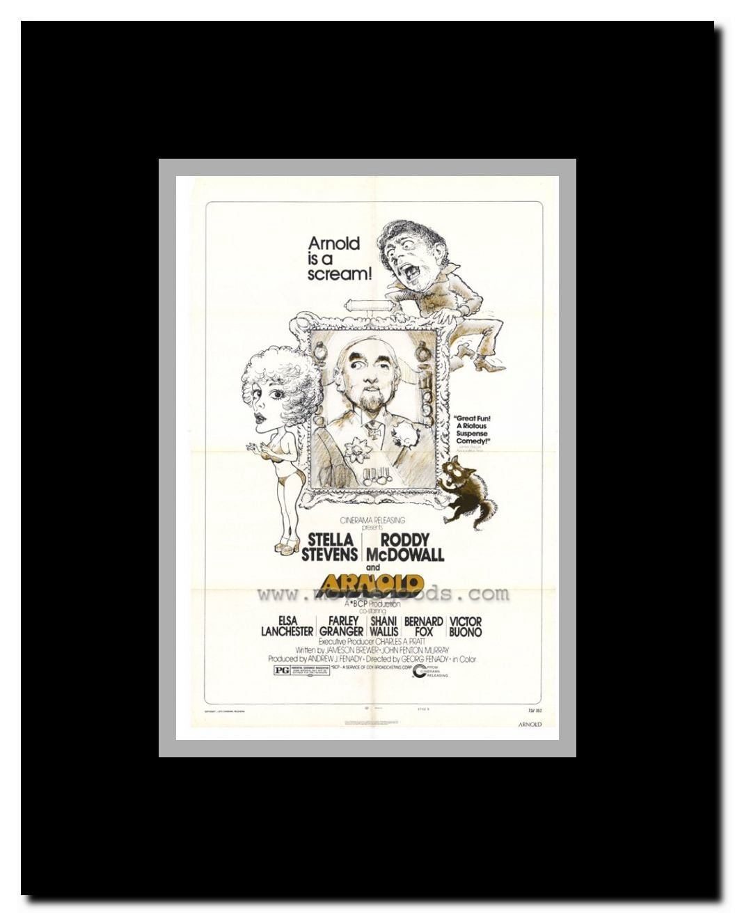 Arnold Framed Movie Poster