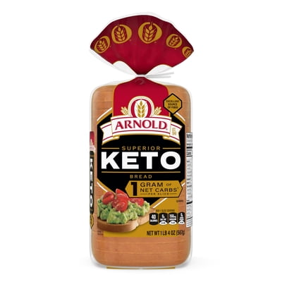 Arnold Keto Bread Loaf, 20 oz (Pack of 2)