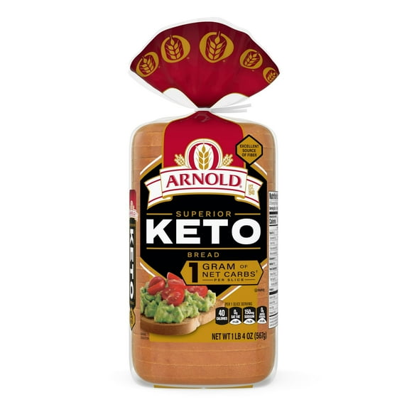 Arnold Keto Bread Loaf, 20 oz (Pack of 6)