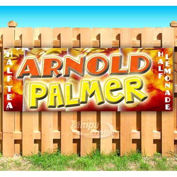 Arnold Palmer 13 oz Vinyl Banner With Metal Grommets
