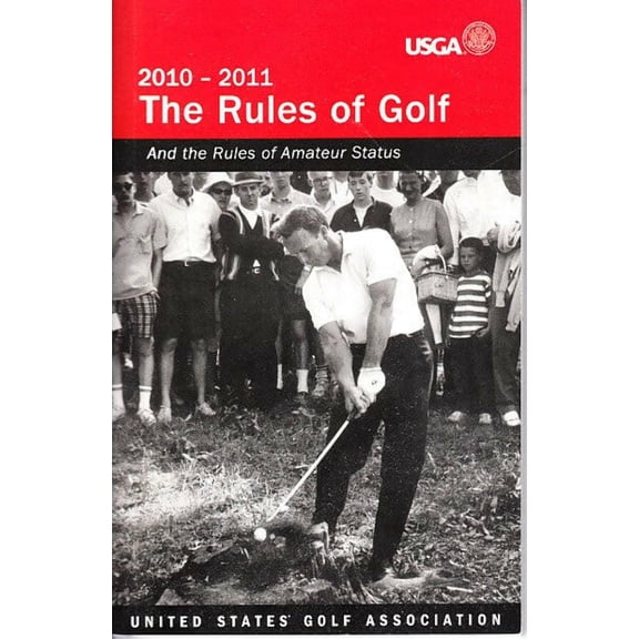 Arnold Palmer 2010 2011 USGA Rules of Golf booklet