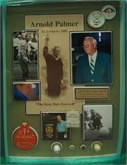Arnold Palmer "Fair well" Piece from St.Andrews.