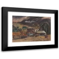 thumbnail image 1 of Arnold Peter Weisz-Kubínčan 18x14 Black Modern Framed Museum Art Print Titled - Lonely House (1933), 1 of 5