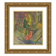 thumbnail image 1 of Arnold Peter Weisz-Kubínčan 20x22 Gold Ornate Framed and Double Matted Museum Art Print Titled - In the Bag (1930-1940), 1 of 4