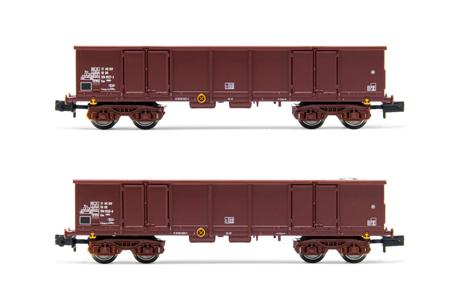 RENFE Autotransportwagen DDMA 2-teilig - Modellbahn N-Spur 1:160 Epoche IV
