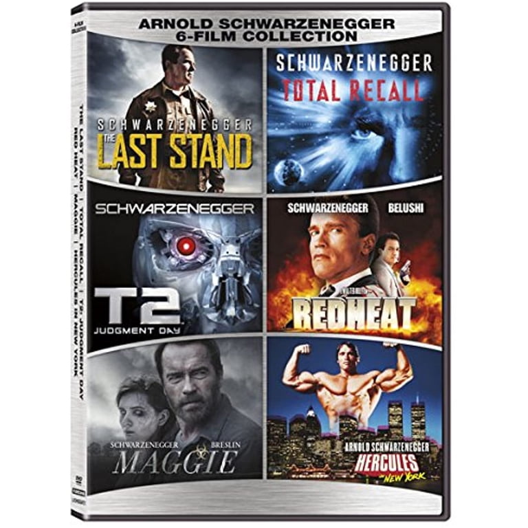 Arnold Schwarzenegger: 6-film Collection (DVD) - Walmart.com